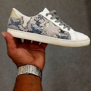 Women's vintage Havana snakeskin sneaker
